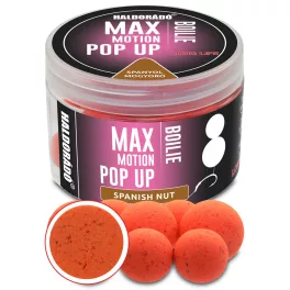   HALDORÁDÓ MAX MOTION Boilie Pop Up 16, 20 mm - Spanyol Mogyoró 50gr