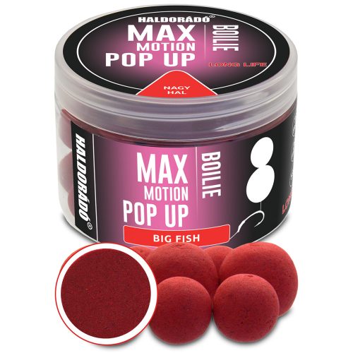 HALDORÁDÓ MAX MOTION Boilie Pop Up 16, 20 mm - Nagy Hal 50gr