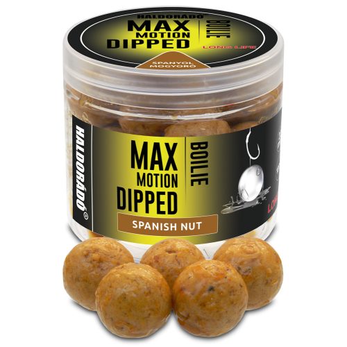 HALDORÁDÓ MAX MOTION Boilie Dipped 20 mm - Spanyol Mogyoró 80gr