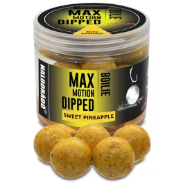   HALDORÁDÓ MAX MOTION Boilie Dipped 20 mm - Édes Ananász 80gr