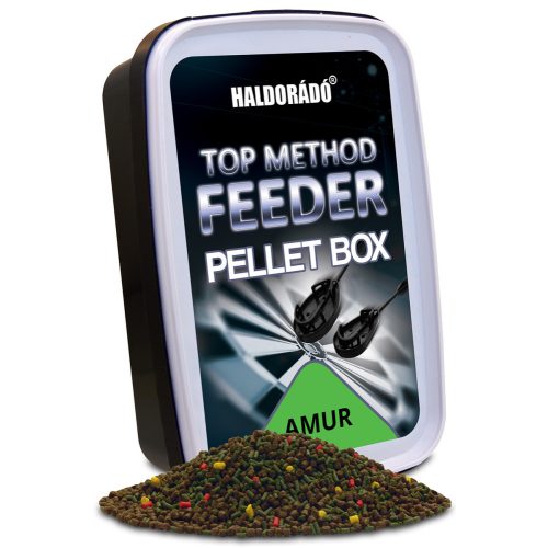 HALDORÁDÓ Top Method Feeder Pellet Box - AMUR 400gr