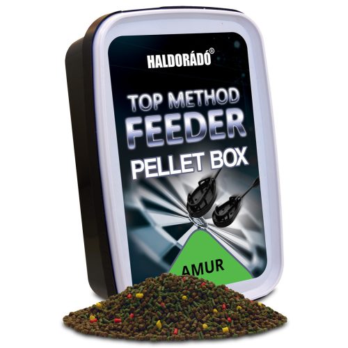 HALDORÁDÓ Top Method Feeder Pellet Box - AMUR 400gr