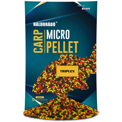 HALDORÁDÓ Carp Micro Pellet - TripleX 600gr