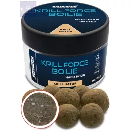   Haldorádó KRILL FORCE Boilie Hard Hook Wafter 24, 30 mm - Krill Natur 70gr