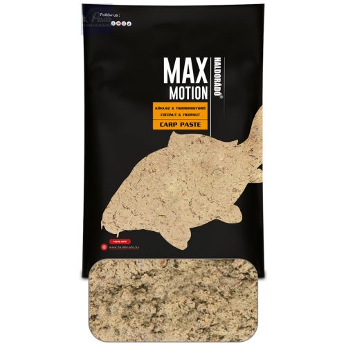 Haldorádó MAX MOTION Carp Paste - Kókusz & Tigrismogyoró 600gr