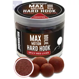   Haldorádó MAX MOTION Boilie Hard Hook Wafter - Fűszeres Vörös Máj 100gr