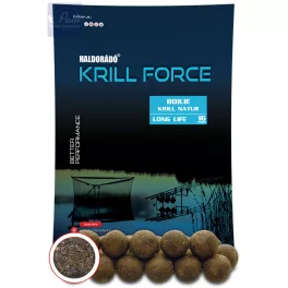   Haldorádó KRILL FORCE Boilie Long Life 16 mm - Krill Natur 700gr