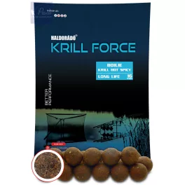   Haldorádó KRILL FORCE Boilie Long Life 16 mm - Krill Hot Spicy 700gr