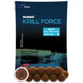   Haldorádó KRILL FORCE Boilie Long Life 16 mm - Krill Indian Spice 700gr