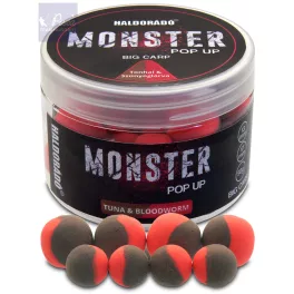   Haldorádó MONSTER Pop Up Big Carp 13, 17 mm - Tonhal & Szúnyoglárva 50gr