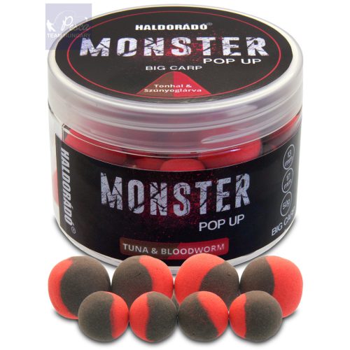 Haldorádó MONSTER Pop Up Big Carp 13, 17 mm - Tonhal & Szúnyoglárva 50gr