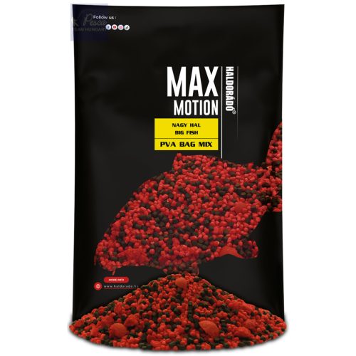 Haldorádó MAX MOTION PVA Bag Mix - Nagy Hal 600gr