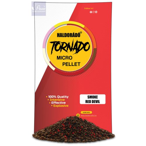Haldorádó Tornado Smoke Micro Pellet - Red Devil 400gr