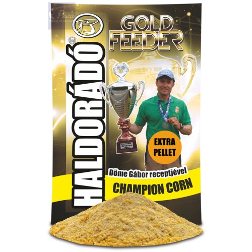 Haldorádó Gold Feeder - Champion Corn Extra Pellet 1kg