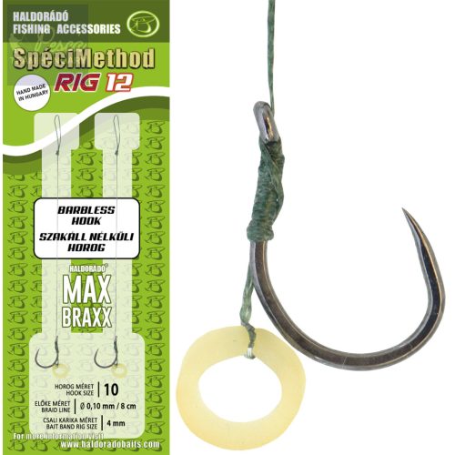 Haldorádó SpéciMethod Rig12 Mono Banded / 12 barbless