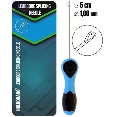 Haldorádó Leadcore Splicing Needle - Szuper vékony csappantyús fűzőtű