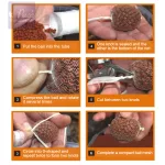 Haldorádó Carp PVA Mesh System 25 mm - PVA háló csövön tömörítővel 5 m