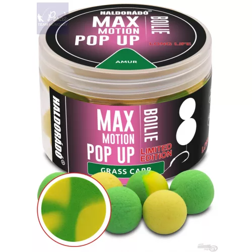 Haldorádó MAX MOTION Boilie Pop Up 16 mm Limited Edition - Amur 50gr