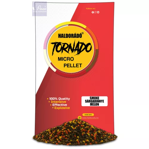 Haldorádó Tornado Smoke Micro Pellet - Sárgadinnye 400gr
