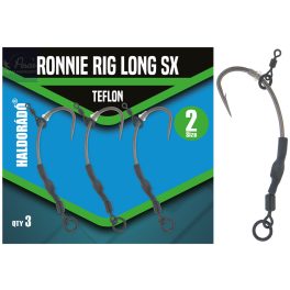 Haldorádó Ronnie Rig Long SX horog 3db/csomag