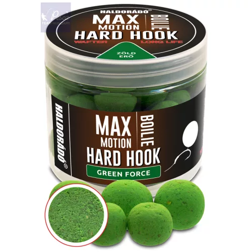Haldorádó MAX MOTION Boilie Hard Hook Wafter 16, 20 mm - Green Force 100gr