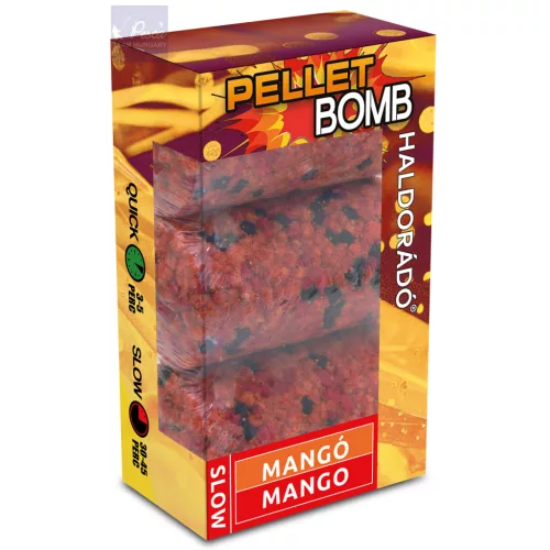 Haldorádó Pellet Bomb SLOW - Mangó 3db/csomag