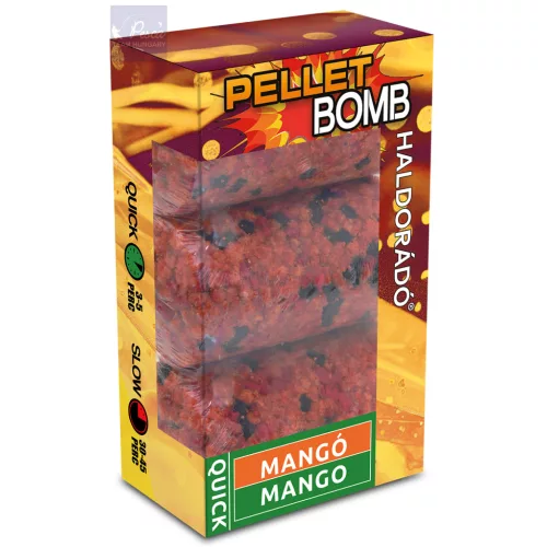 Haldorádó Pellet Bomb QUICK - Mangó 3db/csomag