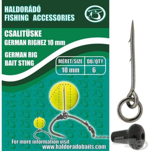 Haldoradó Csalitüske German Righez 10mm 6db/csomag