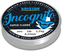 KRYSTON Incognito Flurocarbon Előkezsinór 20m Clear