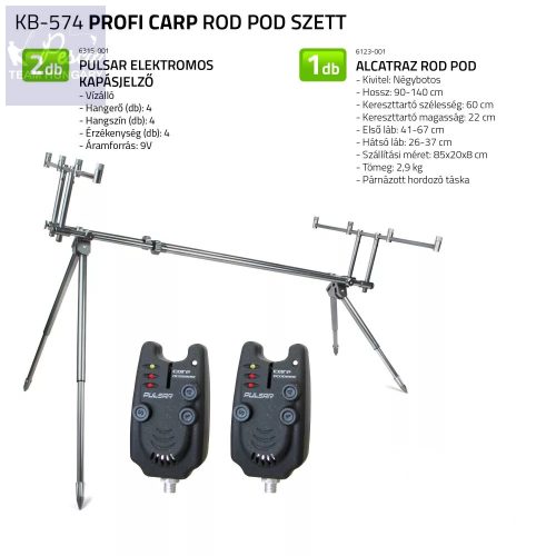 Carp Academy Profi Carp Rod Pod szett