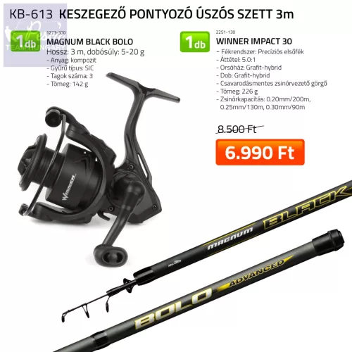 Nevis Keszegező pontyozó úszós szett 3,00m