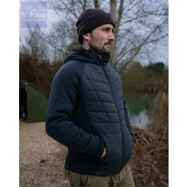Korda Hybrid Jacket Kabát Charcoal