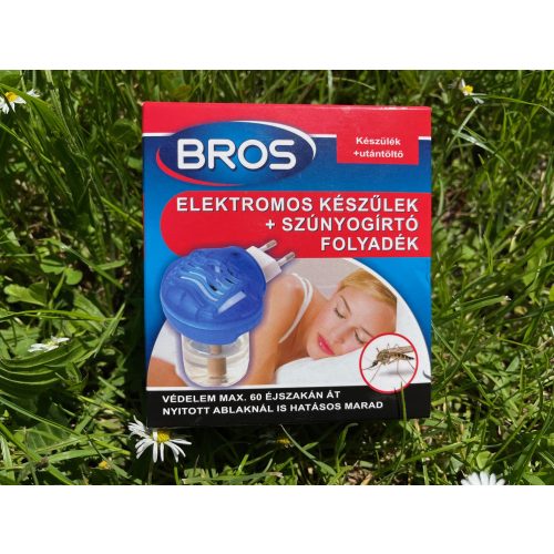 Bros Elektromos Készülék + Szúnyogírtó Folyadék
