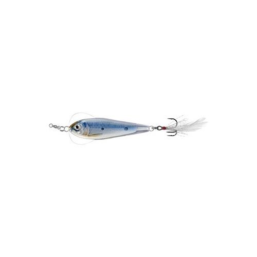 Livetarget Flutter Shad Jigging Spoon Silver Blue