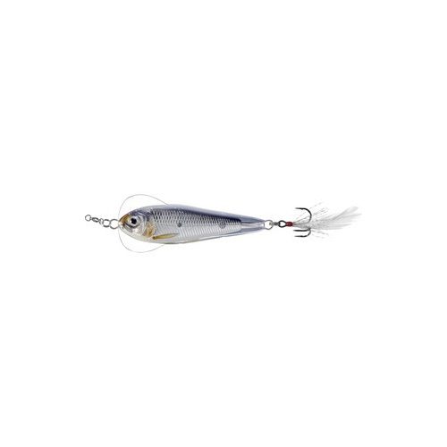 Livetarget Flutter Shad Jigging Spoon Silver Black