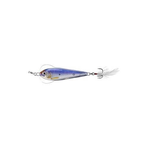 Livetarget Flutter Shad Jigging Spoon Silver Violet