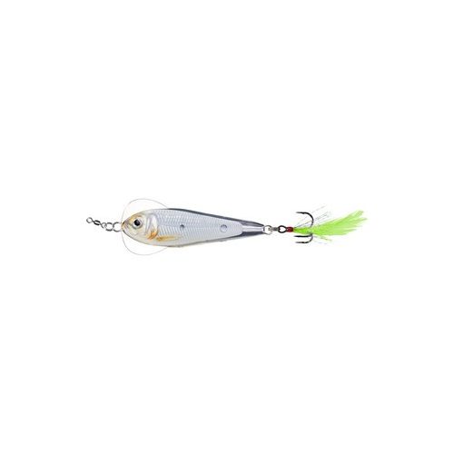 Livetarget Flutter Shad Jigging Spoon Glow Pearl