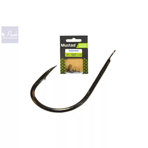 MUSTAD ULTRA NP FEEDER SPADE BARBED HOROG 15db/csomag