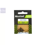 MUSTAD ULTRA NP EYED HEAVY FEEDER EYED BARBED HOROG 15db/csomag