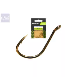 MUSTAD ULTRA NP OUT TURNED EYED FEEDER HOROG 15db/csomag