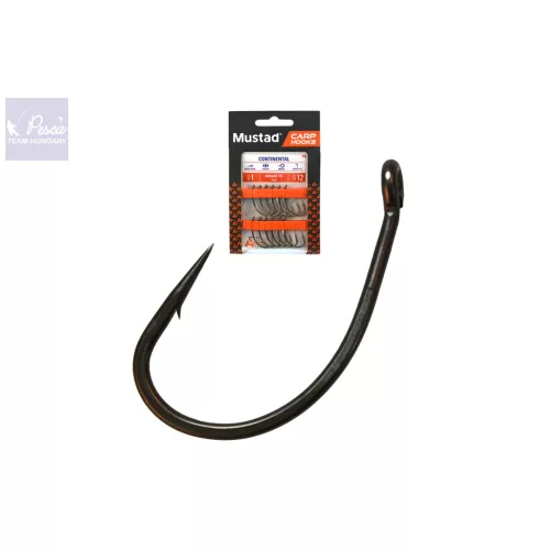 MUSTAD CARP CONTINENTAL HOROG 12db/csomag