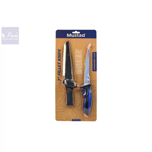 MUSTAD FILÉZŐKÉS POLÍROZOTT PENGÉVEL  7" 18cm