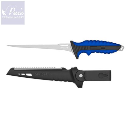 MUSTAD 7inch 4116 STAINLESS STEEL ULTRA FLEX POLÍROZOTT PENGÉS FILÉZŐ KÉS