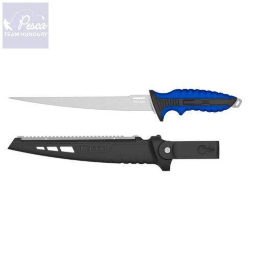 MUSTAD 9inch 4116 STAINLESS STEEL POLÍROZOTT FILÉZŐ KÉS