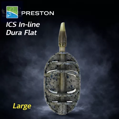 Preston ICS In-line Dura Flat Method kosár - Large
