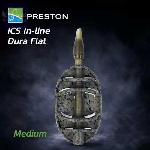 Preston ICS In-line Dura Flat Method kosár - MEDIUM