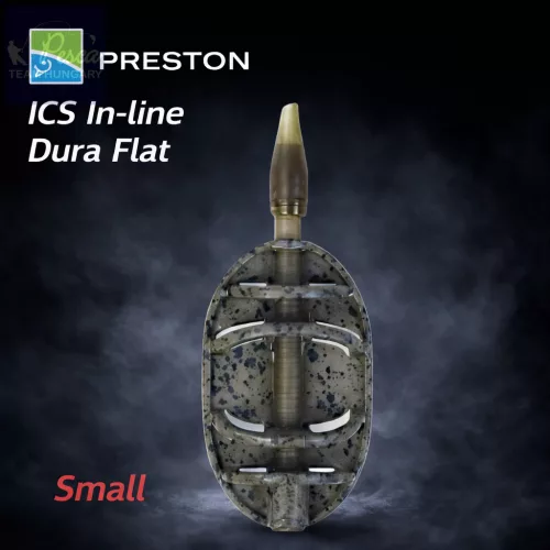 Preston ICS In-line Dura Flat Method kosár - Small