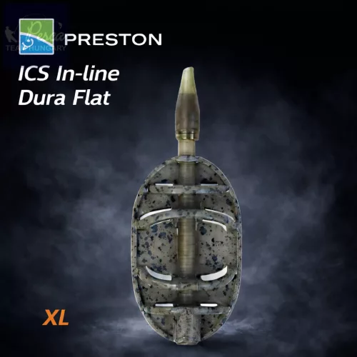 Preston ICS In-line Dura Flat Method kosár - XL