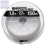 Seaguar R18 Seabass Stealth Gray PE X8 fonott zsinór 150m