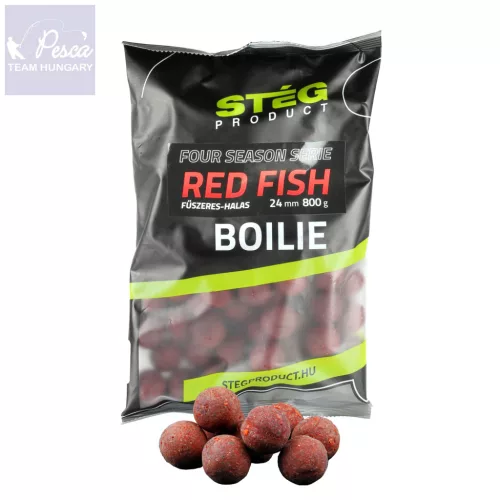 Stég Four Season Serie Boilie 24mm 800g Red Fish